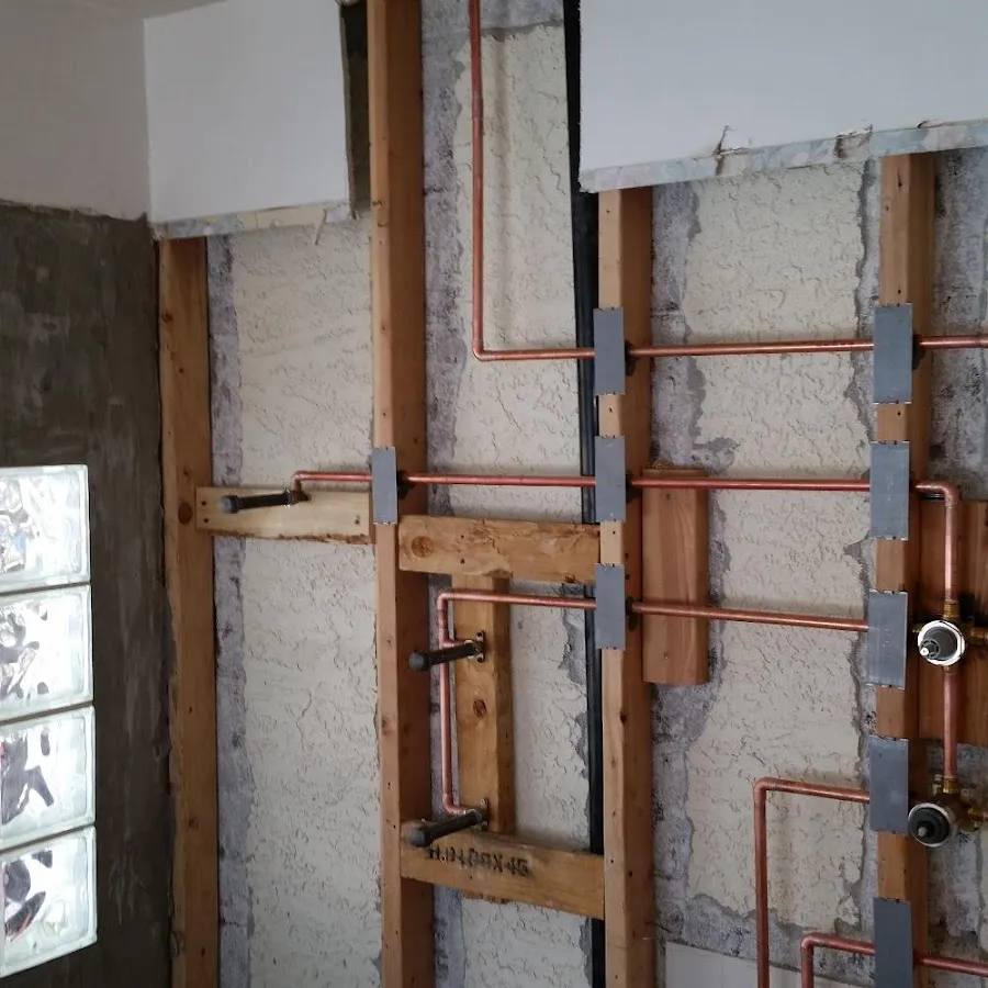 Copper pipe installation for Burst Pipe Repair in Thomas